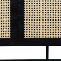 Sideboard \'Sailor\' - Fekete/Term&eacute;szetes