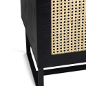 Sideboard \'Sailor\' - Fekete/Term&eacute;szetes