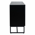 Sideboard \'Sailor\' - Fekete/Természetes