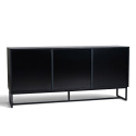 Sideboard \'Sailor\' - Fekete/Term&eacute;szetes