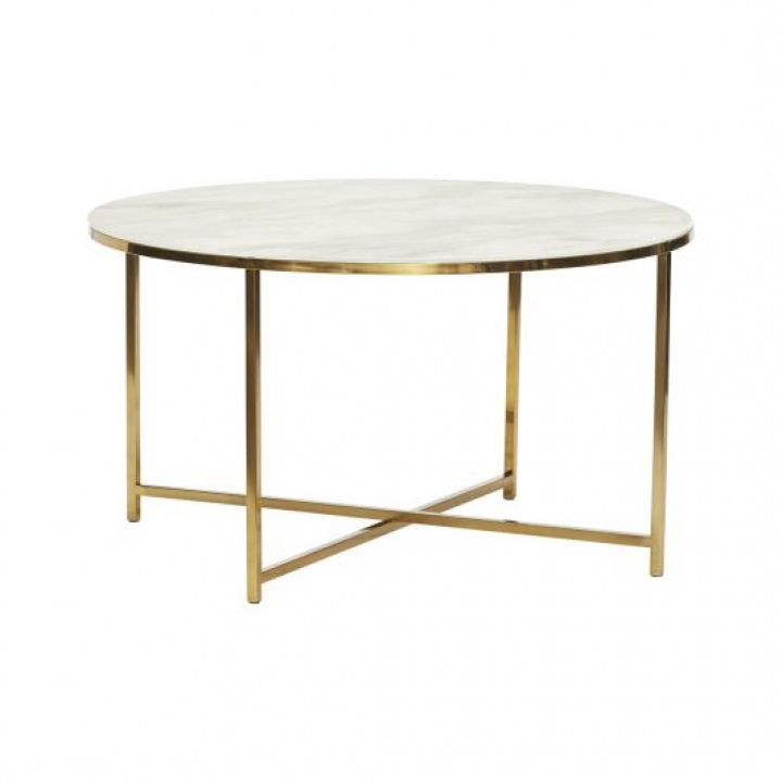 Sidobord \'Pond\' - Fehér a csoportban Bútorok / Asztalok nál Reforma (20612)