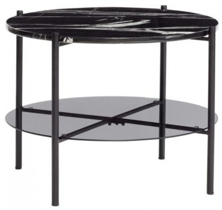 Oldalasztal \'Smoked\' - Márvány a csoportban Bútorok / Asztalok / Oldalasztalok nál Reforma (20805)