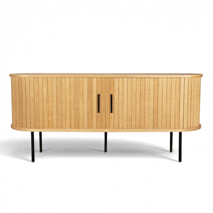 Tv bänk \'Holmvik\' - Természet/S fekete a csoportban KAMPANY / Bútorok / Polcok & Tárolás nál Reforma (2251-natur-svart)