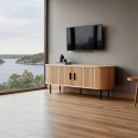 Tv bänk \'Holmvik\' - Természet/S fekete