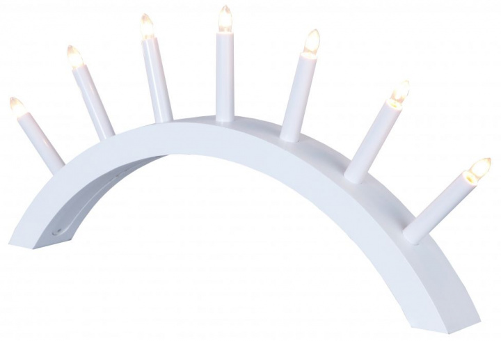 Adventi gyertya \'Aura\' - Fehér a csoportban Világítás / Lámpák / Karácsonyi világítás nál Reforma (230-00)