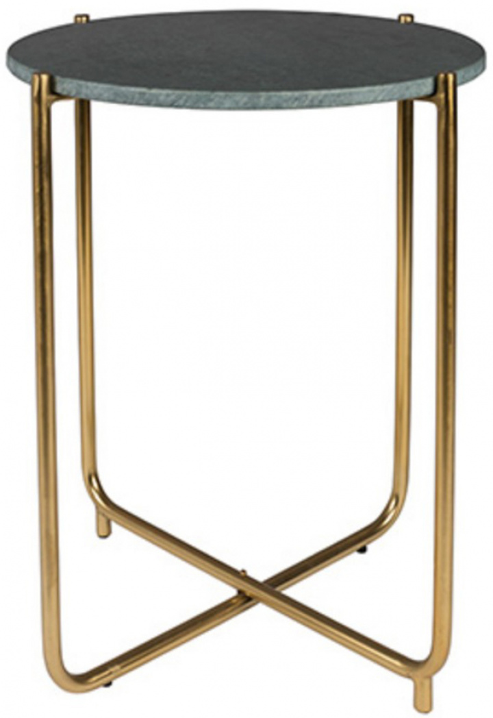 Oldalsó asztal \'Timpa\' - Zöld márvány/Brass a csoportban Bútorok / Asztalok / Oldalasztalok nál Reforma (2300103)