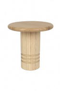 Chunk oldalsó asztal - Természetes