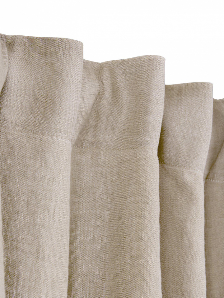 Julie függöny 50x250 - Len/Fehér a csoportban Dekoráció / Textíliák / Függönyök nál Reforma (2303-57-121)