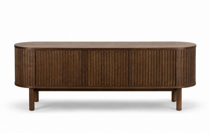 TV-állvány \'Myshult\' 160x40cm - Dió a csoportban Bútorok / Polcok és tárolás / TV-szekrények nál Reforma (2372-1-walnut)