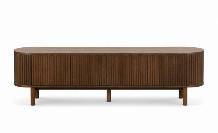 TV-állvány \'Myshult\' 200x40cm - Dió a csoportban Bútorok / Polcok és tárolás / TV-szekrények nál Reforma (2373-1-walnut)