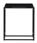 Trento oldalsó asztal - Fekete