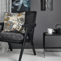 Wickerwork fotel - Rattan/Fekete