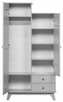 Lily ruhásszekrény - Szürke