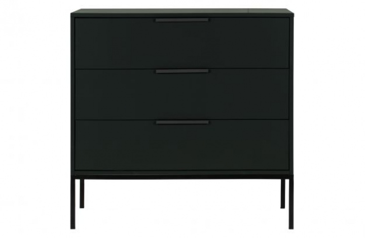 Fiókos szekrény \'Adam\' - Fekete a csoportban Bútorok / Polcok és tárolás / Fiókos szekrények nál Reforma (373269-Z)
