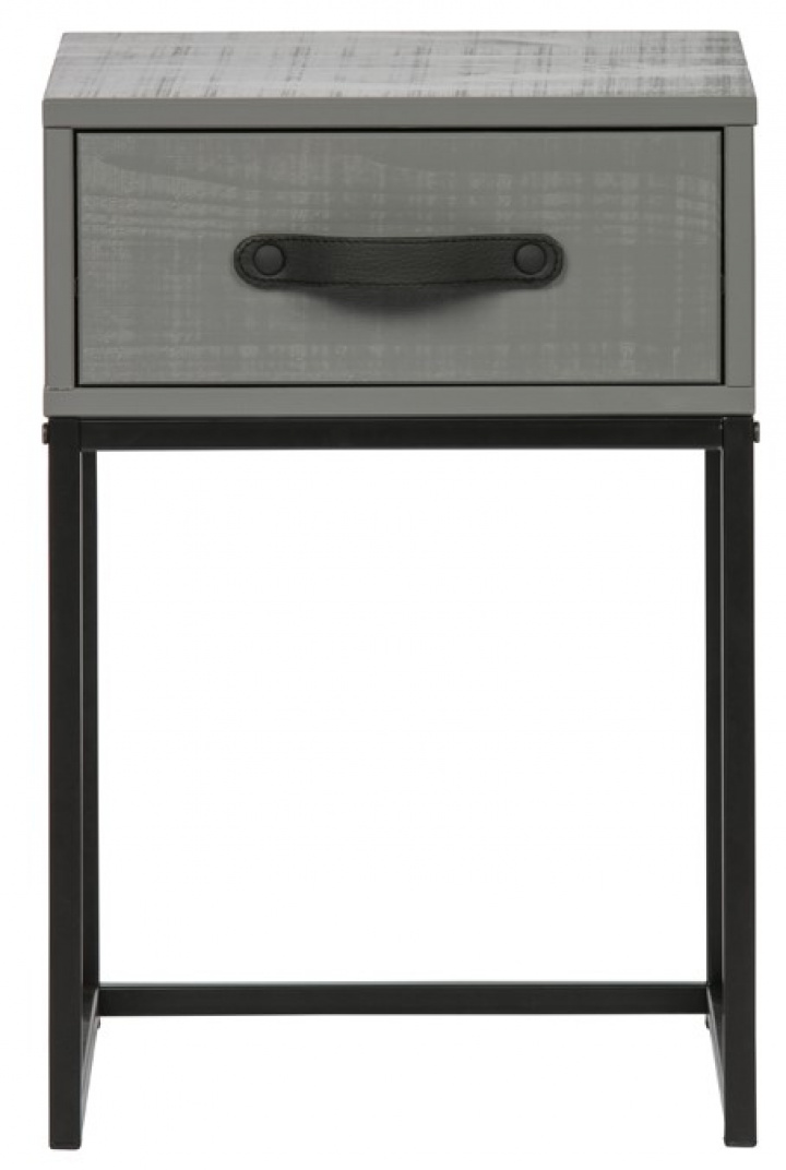 Éjjeliszekrény \'Morris\' - Szürke a csoportban Bútorok / Asztalok / Éjjeli szekrények nál Reforma (373393-L)