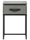 Éjjeliszekrény \'Morris\' - Szürke