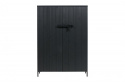 Ruhásszekrény \'Bruut\' 2 ajtóval - Fekete