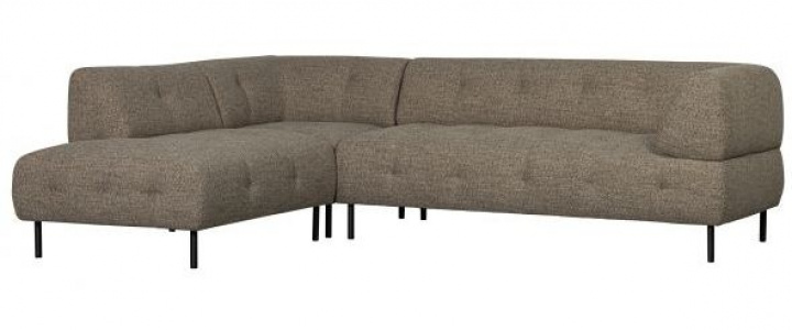 Bal sarokkanapé \'Lloyd\' - Sötétbarna a csoportban Bútorok / Kanapék / Fekvő kanapék nál Reforma (373680-DM)