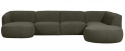 Polly kanapé jobbra - Zöld