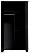 Ties szekrény - Fekete