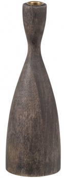 Gyertyatartó \'Rosa\' 28 cm - Barna