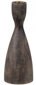 Gyertyatartó \'Rosa\' 22cm - Barna