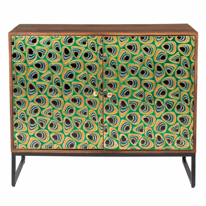 Szekrény \'Meena\' - Zöld a csoportban Bútorok / Polcok és tárolás / Szekrények és komódok nál Reforma (4100040)