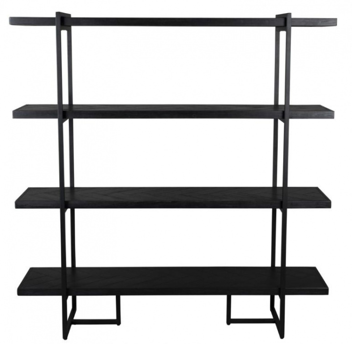 Könyvespolc \'Class\' - Fekete a csoportban Bútorok / Polcok és tárolás / Könyvespolcok nál Reforma (4200022)