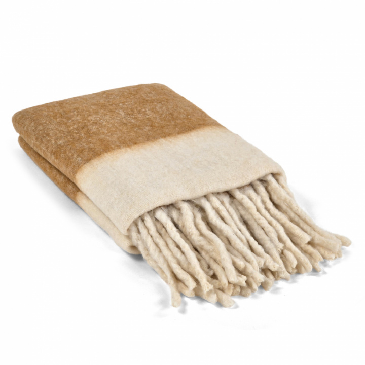 Kockás takaró \'Carrie\' 130x170cm - Sárga a csoportban Dekoráció / Textíliák / Takarók és plédek nál Reforma (4224615676054)