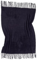 Kockás takaró \'Samantha\' 130x170cm - Fekete