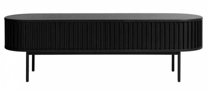 Tv-bänk \'Lomma\' - Fekete a csoportban Bútorok / Polcok és tárolás / TV-szekrények nál Reforma (46104640)