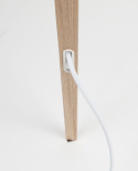 Állólámpa \'Tripod\' - Fa és fehér