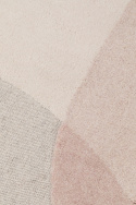 Gyapjúszőnyeg \'Dream\' 200x300cm - Természetes/Rózsaszín