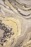 Szőnyeg \'Sol\' 200x290cm - Szürke/sárga