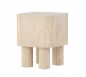 Oldalasztal \'Tusa\' 40x40cm - Bézs