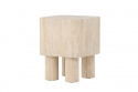 Oldalasztal \'Tusa\' 40x40cm - Bézs