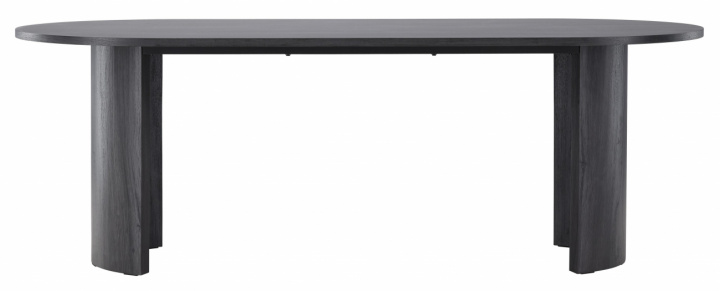 Étkezőasztal \'Vejle\' 200x100cm - Fekete a csoportban Bútorok / Asztalok / Étkezőasztal nál Reforma (61792-100)