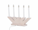 Adventi gyertyatartó \'Katrineholm\' - Fehér