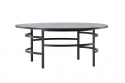 Asztal \'Copenhagen\' 100x43cm - Fekete