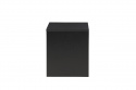 Juni dohányzóasztal 58x35cm - Fekete