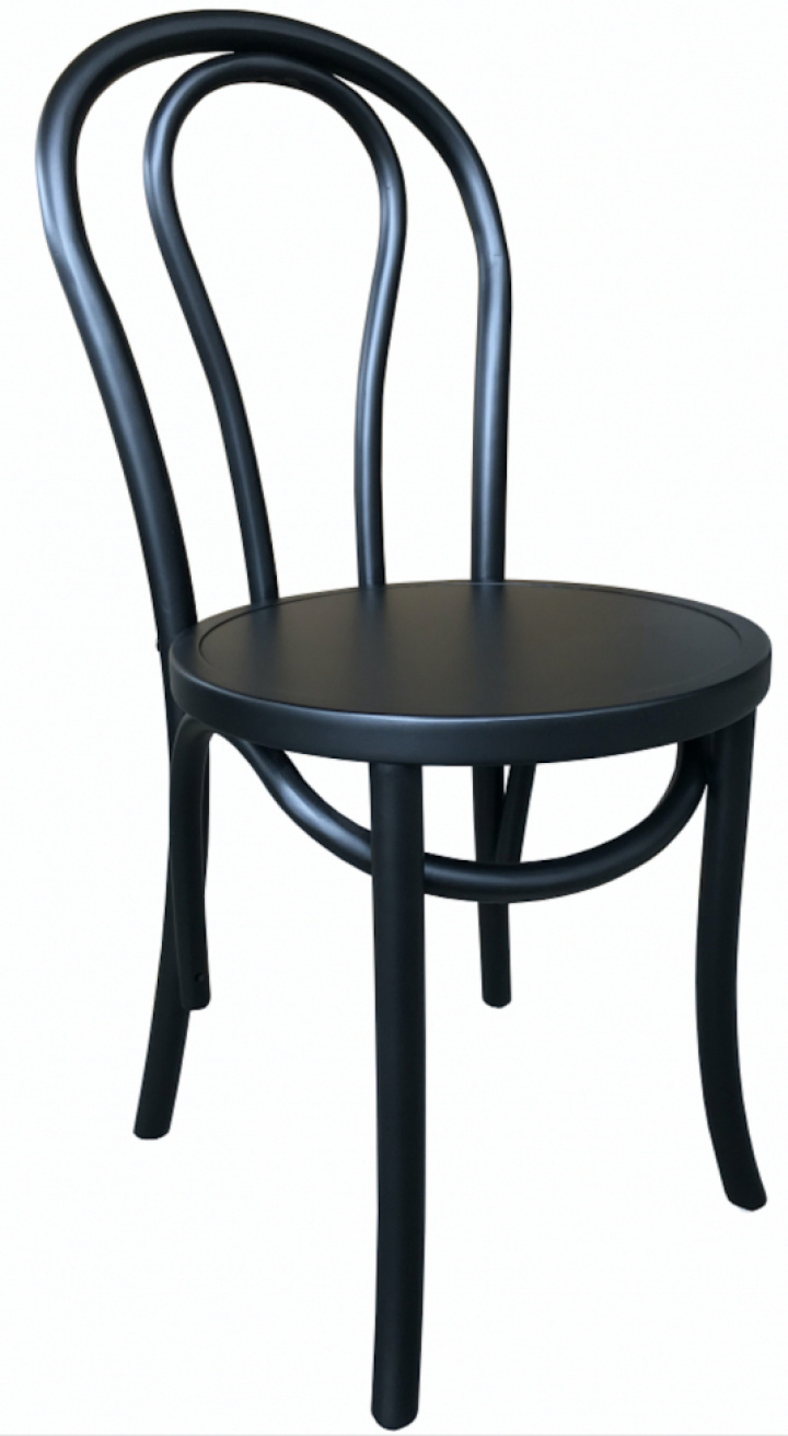 Bistro szék - Fa/Fekete a csoportban Bútorok / Ülőbútorok / Székek nál Reforma (64015-black)
