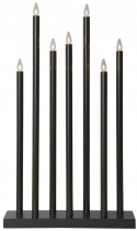 Adventi gyertyatartó \'Holy\' 7 Lámpa - Fekete