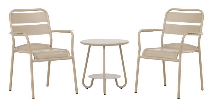 Kávézó szett \'Herrljunga\' - Bézs a csoportban Bútorok / Kerti bútorok / Kültéri csoportok nál Reforma (6944-102)