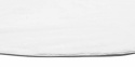 Kerek szőnyeg \'Aranga Super Soft\' 240cm - Fehér