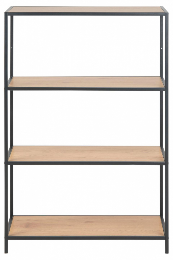 Könyvespolc \'Hydra\' 3 polc - Fekete a csoportban Bútorok / Polcok és tárolás / Könyvespolcok nál Reforma (75966)