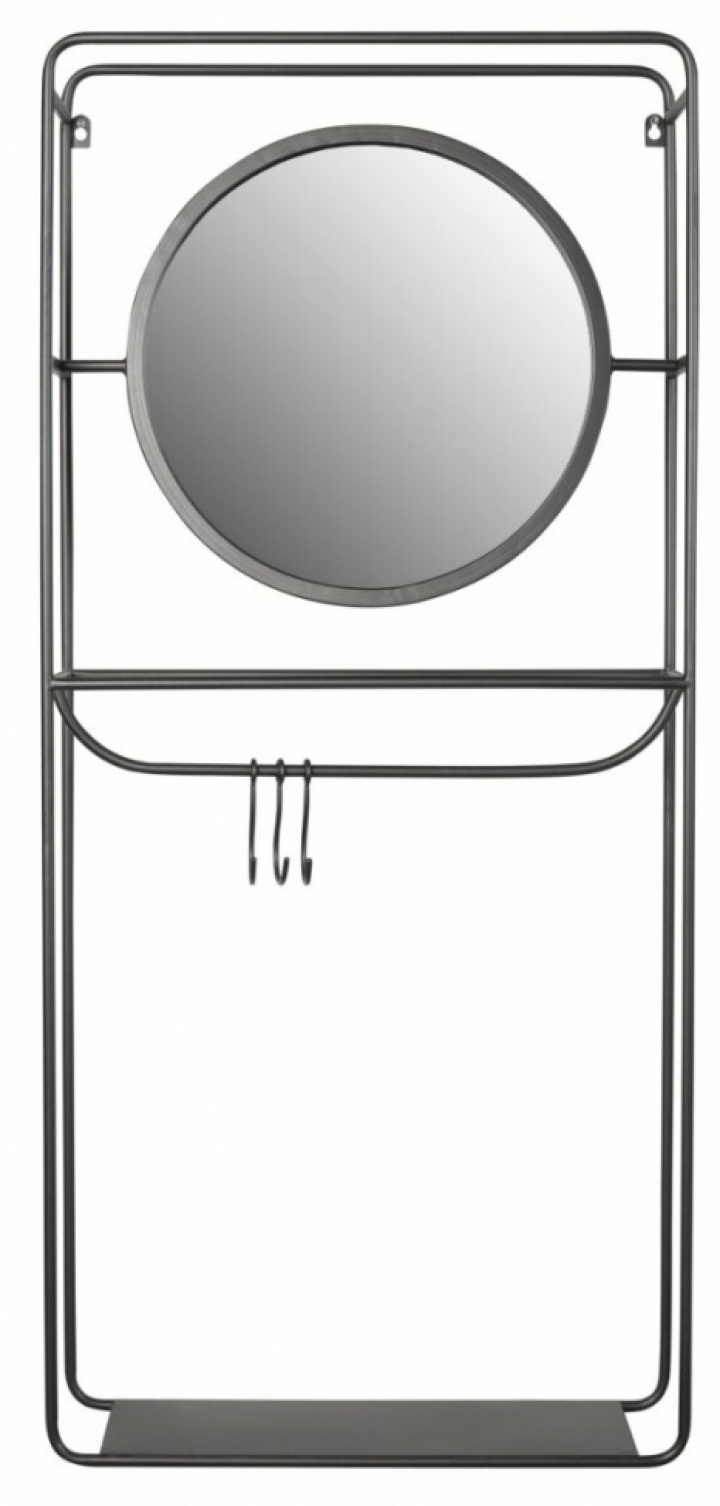 Tükör \'Duco\' - Fekete a csoportban Dekoráció / Dekoráció / Tükrök nál Reforma (7600013)