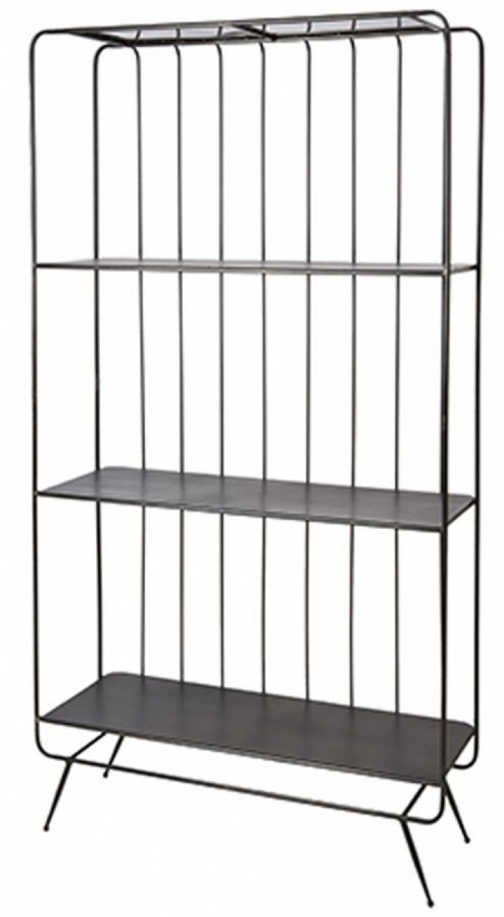 Könyvespolc \'Industrial\' 1 - Szürke a csoportban Bútorok / Polcok és tárolás / Könyvespolcok nál Reforma (797-663-00)