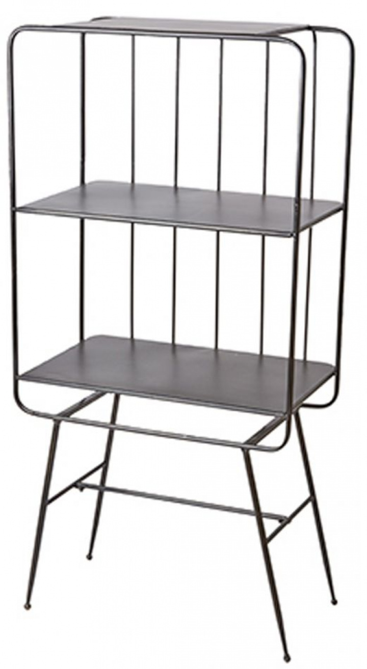 Könyvespolc \'Industrial\' 2 - Szürke a csoportban Bútorok / Polcok és tárolás / Könyvespolcok nál Reforma (797-664-00)