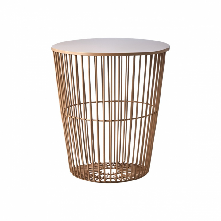 Kávézóasztal/kosár \'Marstrand\' kerek 40cm - Őszibarack a csoportban Bútorok / Asztalok / Asztal nál Reforma (797-751-02)