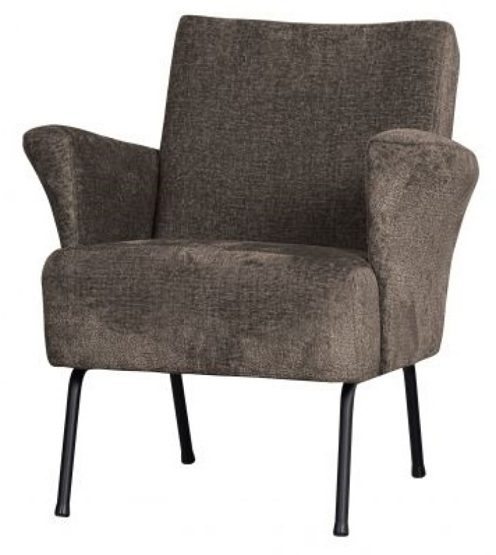 Fotel \'Muse\' - Szürke/ Barna a csoportban Bútorok / Ülőbútorok / Fotelok nál Reforma (801138-G)